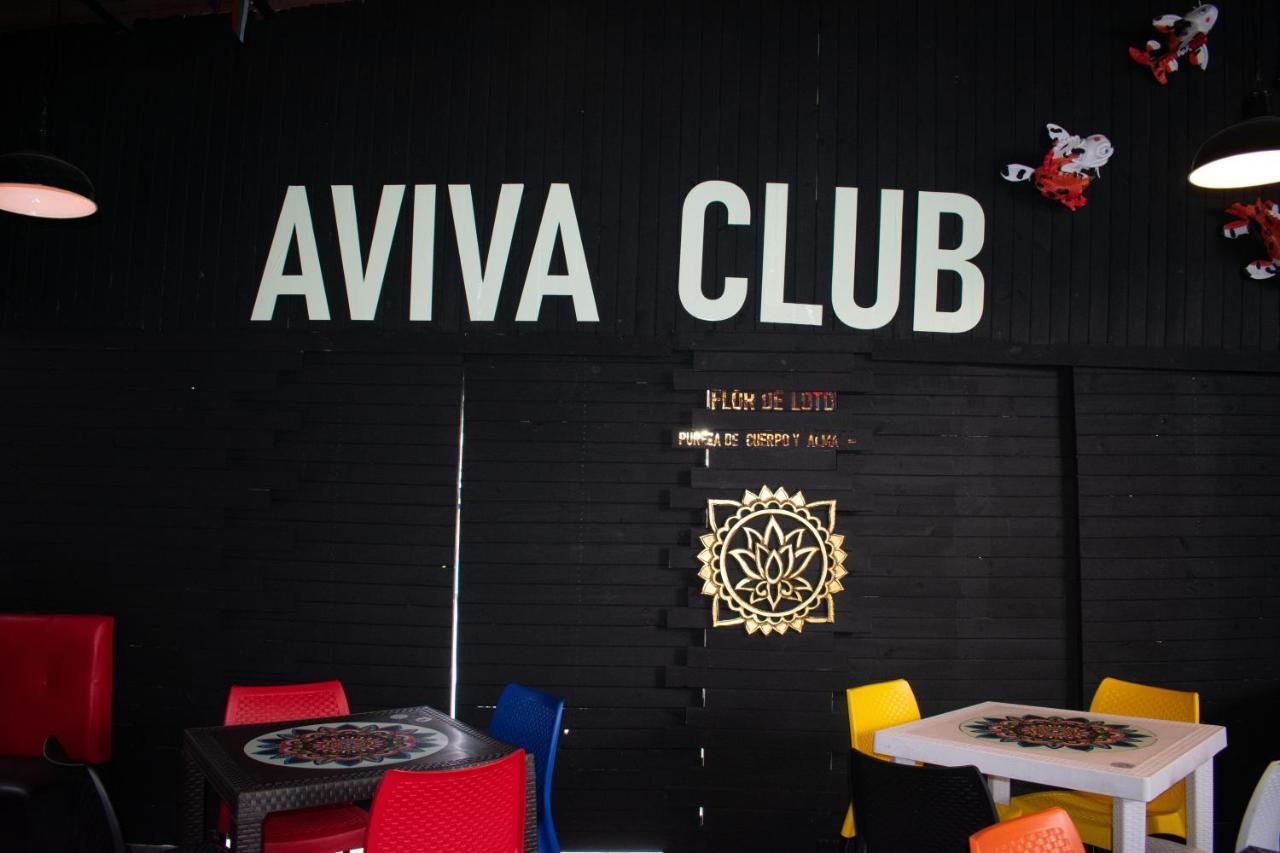 Club Aviva Guatavita - Hostel - Restaurante, Disco & Bar Dış mekan fotoğraf